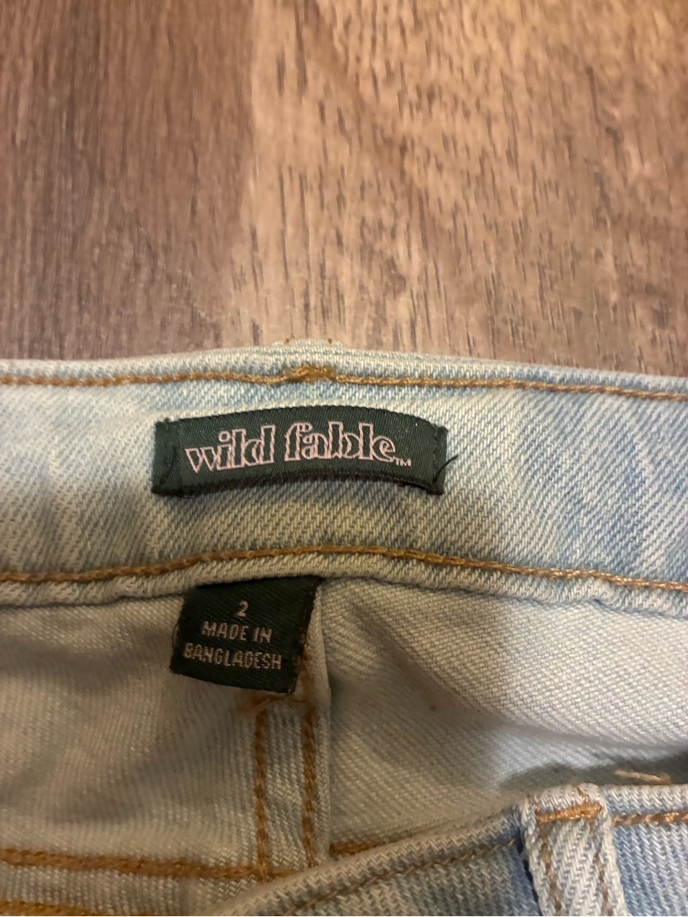 Wild Fable Vintage-Style Low-Rise Flare Jeans - Light Wash - Picture 4 of 4